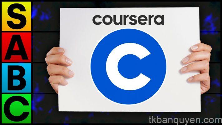 Các khóa học trên Coursera