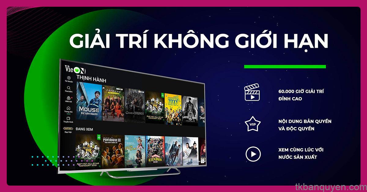 Mua gói VieON giá rẻ 2025 1 Đăng ký gói VieON