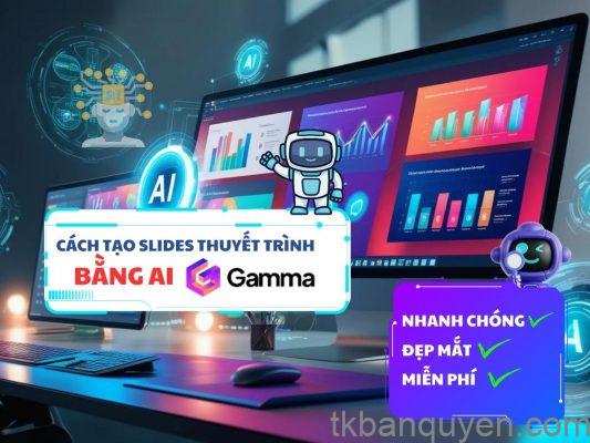 Gamma hỗ trợ những ngôn ngữ nào khi tạo slide