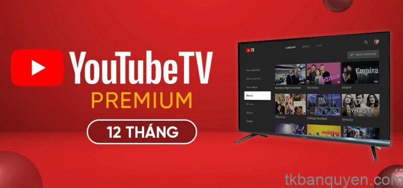 Mua YouTube Premium 1 Năm 6 tai khoan youtube premium 1 nam