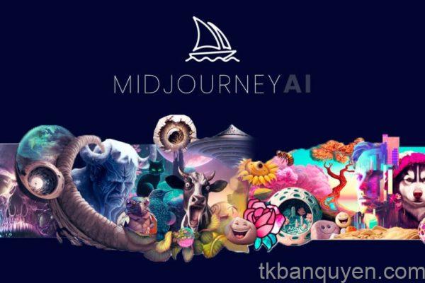 tạo ảnh bằng AI Midjourney