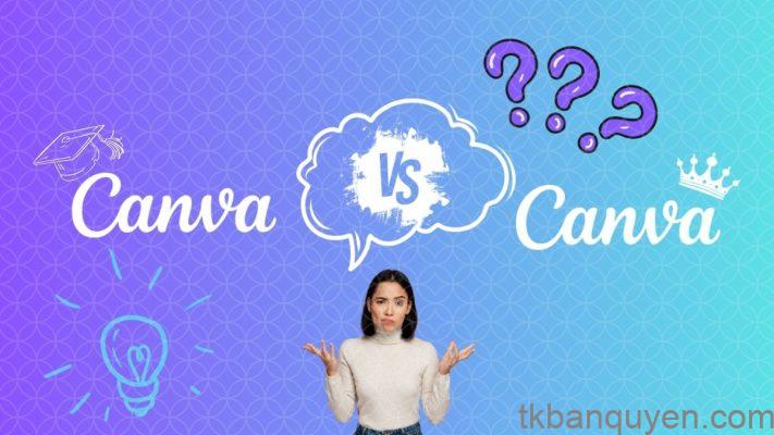 Canva Edu khác gì Canva Pro Canva Edu khác gì Canva Pro